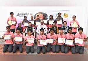 பொதுஅறிவை வளர்க்கும் 'தினமலர் - பட்டம்' இதழ்;  வினாடி-வினாவில் பி.ஏ., சர்வதேச பள்ளி அசத்தல்