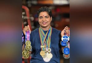 ﻿ ஆசிய 'பவர் லிப்டிங்'கில் மாங்காடு வீராங்கனை