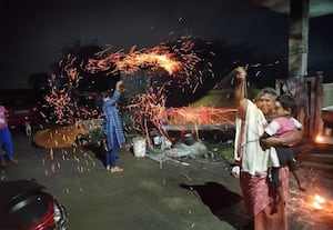 ﻿ கார்த்திகை மாவளி விற்பனை மழையால் மந்தம்