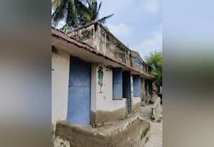 ﻿ சிதிலமடைந்த அங்கன்வாடி