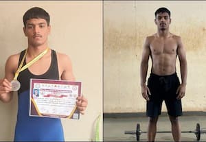 ﻿ சர்வதேச மல்யுத்த போட்டி தயாராகும் 19 வயது வீரர்