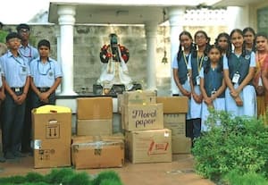  சத்ய சாய்பாபா நுாற்றாண்டு விழா குழந்தைகள், மக்களுக்கு உதவி