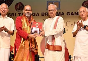 குன்றில் தீபம் ஏற்ற முடியவில்லை அரங்கில் தீபம் ஏற்றியது மகிழ்ச்சி: ஆண்டு விழாவில் நீதிபதி சுவாமிநாதன்  பளீச் 