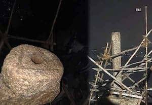 திருப்பரங்குன்றம் மலை தீபத்தூணுக்கு போலீஸ் பாதுகாப்பு