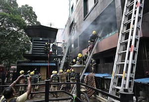 ﻿ ஜி.எஸ்.டி., கமிஷனர் அலுவலகத்தில் தீ: அரசு ஆவணங்கள், இயந்திரங்கள் நாசம்