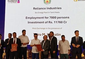 ﻿ ரிலையன்ஸ் ரூ.11,760 கோடி தமிழகத்தில் முதலீடு