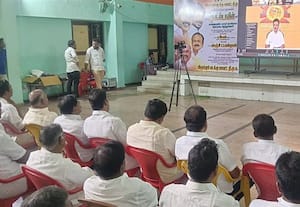 ﻿ தி.மு.க., செயற்குழு கூட்டம்: காணொலியில் முதல்வர் 'அட்வைஸ்'