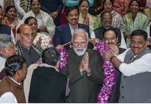 தேஜ கூட்டணி பார்லி குழுக் கூட்டத்தில் பிரதமர் மோடிக்கு பாராட்டு