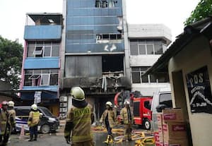 ﻿ ஏழு மாடி கட்டடத்தில் பயங்கர தீ; இந்தோனேஷியாவில் 22 பேர் பலி