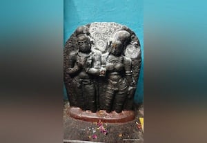 ﻿ மயிலையில் பழமையான சிற்பங்கள் கண்டெடுப்பு