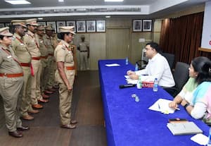 ﻿ காவலர் குறைதீர் முகாமில் 245 பேர் மனு