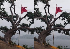 கோயில் இடத்தில் பறக்கும் கொடி; ﻿திருப்பரங்குன்றம் மலையில் சர்ச்சை 