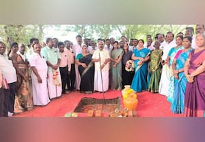 ﻿ விளையாட்டு அரங்கம் அடிக்கல் நாட்டு விழா