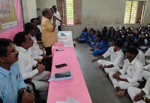 ﻿ நகராட்சி மேல்நிலைப் பள்ளியில் என்.எஸ்.எஸ்., துவக்க விழா