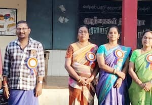 ﻿ பேட்ஜ் அணிந்து ஆசிரியர்கள் பணி