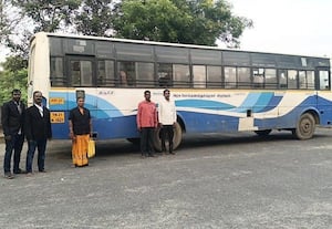 ﻿ இழப்பீடு வழங்காததால் அரசு பேருந்து ஜப்தி