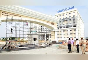 ﻿ கள்ளக்குறிச்சி கலெக்டர் அலுவலக இறுதிகட்ட பணி : கலெக்டர் ஆய்வு