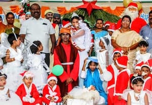 ﻿ பள்ளியில் கிறிஸ்துமஸ் விழா