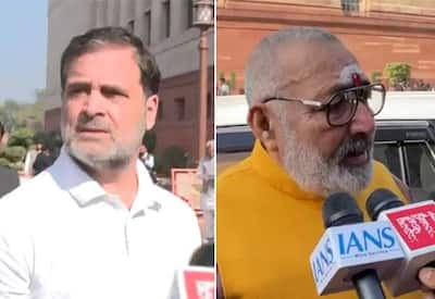 பார்லியில் மத்திய அமைச்சர் அமித்ஷா பேச்சு; ராகுல் விமர்சனமும், பாஜ பதிலடியும்!