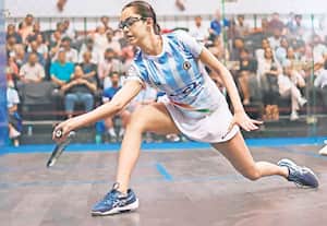 காலிறுதியில் இந்திய அணி * ஸ்குவாஷ் உலக கோப்பை தொடரில்...