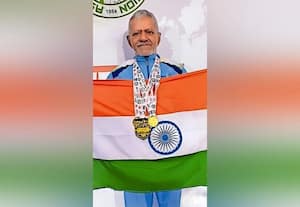  சாதித்து காட்ட வயது ஒரு தடை அல்ல! இந்தியாவுக்காக தங்கம் வென்ற முதியவர்