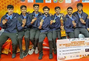 தமிழக அணி சாம்பியன் * தேசிய பாட்மின்டனில்...