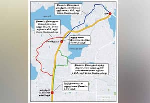 புறவழிச்சாலையுடன் இணைப்பு இல்லாததால்... பரிதவிப்பு!:தினம் 8 கி.மீ., சுற்றி அம்பத்துார் மக்கள் அவதி