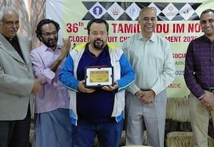  40வது ஐ.எம். நார்ம் செஸ் போட்டி 7 புள்ளியுடன் கியூபா வீரர் முதலிடம்