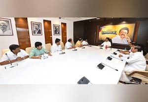  புதுச்சேரி தி.மு.க., எம்.எல்.ஏ.,க்கள் தமிழக முதல்வருடன் ஆலோசனை