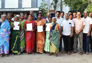  கோவில் நிலத்தில் குப்பை கொட்ட திட்டமா?  எதிர்ப்பு தெரிவித்து மண்டல அலுவலகத்தில் மனு