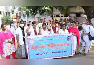  செவிலியர்கள் ஆர்ப்பாட்டம்