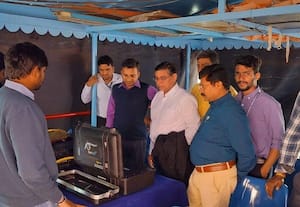  முல்லைப்பெரியாறு அணையில் 2வது நாளாக ஆர்.ஓ.வி.,ஆய்வு - மேலும் 2 ஆராய்ச்சியாளர்கள் பங்கேற்பு