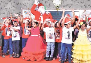 தர்மபுரி டவுன் செந்தில் மெட்ரிக் பள்ளியில் கிறிஸ்துமஸ் விழா