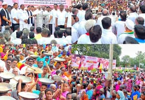 100 நாள் வேலைத் திட்டத்தில் மாற்றத்திற்கு எதிர்ப்பு;  தமிழகம் முழுவதும் 389 இடங்களில் திமுக கூட்டணி ஆர்ப்பாட்டம்