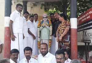  எம்.ஜி.ஆர்., நினைவு நாள்: அனுசரித்த அ.தி.முக.,வினர்