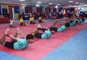  தேசிய அளவிலான யோகாசனம் ஹரியானா பல்கலை 'சாம்பியன்'