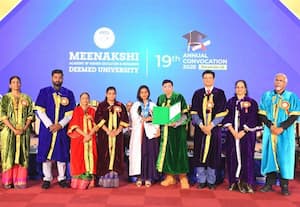  மீனாட்சி கல்வி நிறுவனத்தில் பட்டமளிப்பு விழா