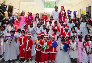 ஆல்பா பள்ளியில்  கிறிஸ்துமஸ் விழா