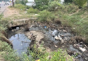  கால்வாயில் கொட்டப்படும் கழிவுநீரால் தொற்று அபாயம்