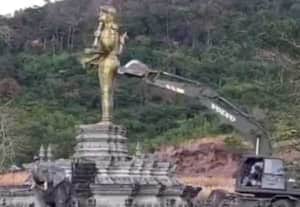 பாதுகாப்புக்காகவே விஷ்ணு சிலை அகற்றம்: தாய்லாந்து சமாளிப்பு