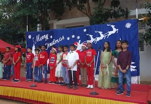  ஹரிஸ்ரீ பள்ளியில் கிறிஸ்துமஸ் விழா