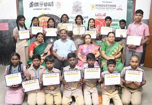  திறமை காட்டிய மாநகராட்சி மாணவர்கள்