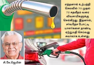  உபரி எத்தனால் பிரச்னையை தீர்க்க அரசுக்கு தயாரிப்பாளர்கள் கோரிக்கை
