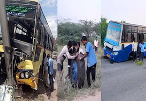  உதிரி பாகங்கள், ஆட்கள் பற்றாக்குறை அடிக்கடி விபத்தில் சிக்கும் அரசு பஸ்கள்; தொழிற்சங்கங்கள் குற்றச்சாட்டு