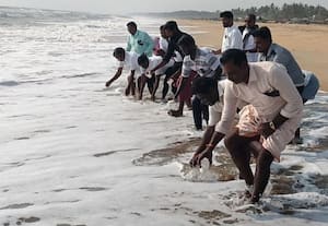  சுனாமி நினைவு தினம்: மீனவர்கள் அனுசரிப்பு