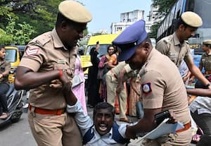 டி.பி.ஐ., வளாகத்தை முற்றுகையிட்ட ஆசிரியர்கள் கைது; 'டீசல் தீரும் வரை' சென்னையை சுற்றி காண்பித்த போலீசார்