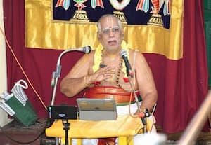  பேரின்பம் ஆன்மிக உணர்வால் மட்டுமே கிடைக்கும் ஓய்வு பெற்ற மாவட்ட நீதிபதி ராமபத்ர தாதம் உபன்யாசம்