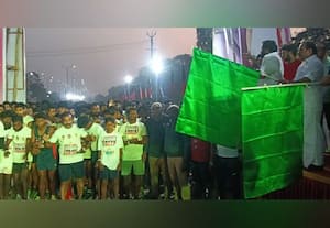  உதயநிதி பிறந்த நாள் மாரத்தான் அமைச்சர் துவக்கி வைப்பு