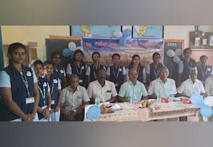  வேளாண் மாணவர்கள் பயிற்சி முகாம்