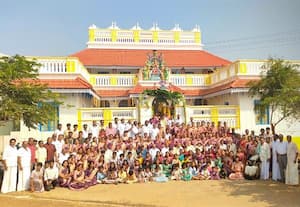 காரைக்குடியில் 5 தலைமுறைகளை கண்ட 100 ஆண்டை தொட்ட பாரம்பரிய வீடு: குடும்பத்தினர் 300 பேர் கொண்டாட்டம்